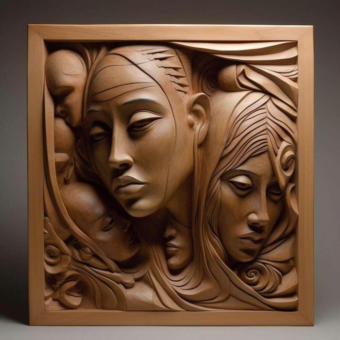 نموذج ثلاثي الأبعاد لآلة CNC 3D Art 